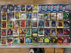 Vintage Huge Bakugan Battle Brawlers Ability Lot Cards Metal Magnetic 2008 2009 - Image 3