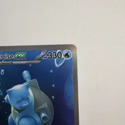 Pokemon TCG Blastoise EX Holo Card SIR 200/165 S&V 151 Series VERY CLEAN - Image 3