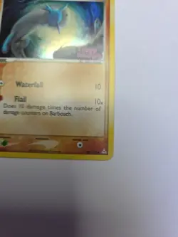 Pokemon TCG Barboach 60/110 EX Holon Phantoms Reverse Holo Card Stamped - Image 2