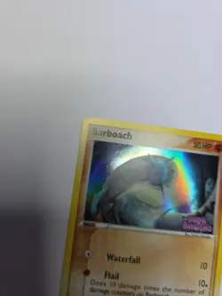 Pokemon TCG Barboach 60/110 EX Holon Phantoms Reverse Holo Card Stamped - Image 4