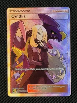 Pokemon Cards Cynthia SV82/SV94 Hidden Fates Shiny Vault Rare Ultra - Image 1