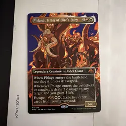 Phlage, Titan of Fire's Fury (Borderless) Modern Horizons 3 Regular - Image 1