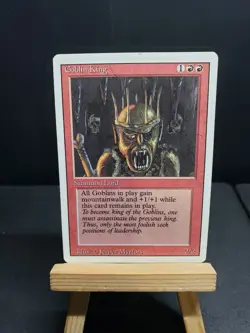 Goblin King Revised Edition Magic The Gathering TCG Vintage MTG JESPER MYRFORS - Image 1
