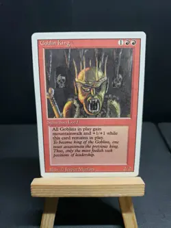 Goblin King Revised Edition Magic The Gathering TCG Vintage MTG JESPER MYRFORS - Image 1
