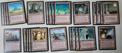 Lot of Fallen Empires Lands LP NM MTG - Image 1