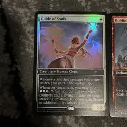Guide of Souls + Goblin Bombardment Foil Promo Lorwyn Eclipsed - MTG store champ - Image 2