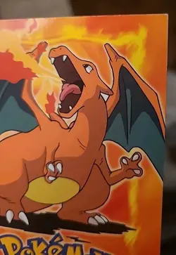 1999 Pokemon Topps Charizard E6 of 12 Stage 3 Blue Label - lightly played - Image 3