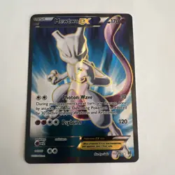 Pokemon TCG Mewtwo EX Holo Full Art Ultra Rare Card 157/162 - Image 1
