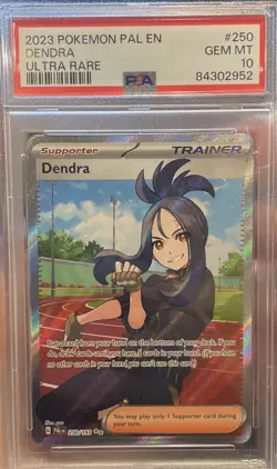 Pokemon Paldea Evolved Dendra 250 ultra rare pal en PSA 10 - Image 1