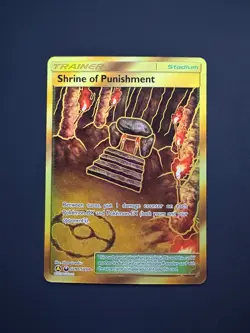 Shrine of Punishment SV90/SV94 Pokemon Hidden Fates Shiny Vault Secret Rare NM - Image 1
