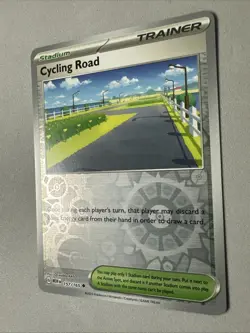 Pokemon TCG * Scarlet & Violet 151 * 157/165 Cycling Road U * REVERSE HOLO * NM - Image 2