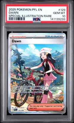 Pokemon TCG: Dawn SIR 129/094 Phantasmal Flames PSA 10 Gem Mint LOW POP - Image 1