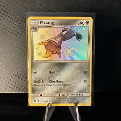 ✨4 SHINY ✨ Pokemon TCG Hidden Fates Shiny Holo Lot Altaria Metang Vulpix Wooper - Image 4