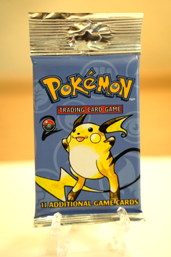 Pokemon TCG Base Set 2 Booster Pack 2000 Raichu Art WOTC Vintage Sealed - Image 1