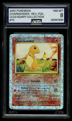 Pokemon Charmander Legendary Collection Reverse Foil #70 - Image 1