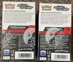 2 x Pokemon TCG Journey Together Half Booster Box - 36 Packs - Factory Sealed - Image 2
