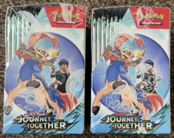 2 x Pokemon TCG Journey Together Half Booster Box - 36 Packs - Factory Sealed - Image 3