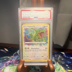 Rayquaza 138/185 Swsh04 Vivid Voltage Holo Amazing Rare PSA 9 Pokemon TCG 2020 - Image 1