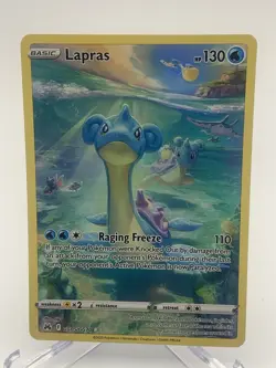 Lapras GG05/GG70 Ultra Rare Crown Zenith: Galarian Gallery Pokemon TCG NM - Image 1