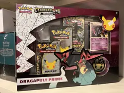 Pokemon TCG Celebrations Collection: Dragapult Prime Box (POK80938) 820650809385 - Image 1