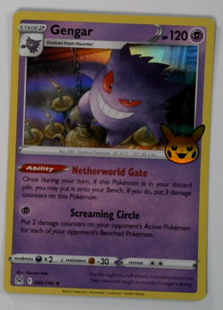 Pokemon TCG Gengar Trick or Trade 2023 066/196 Holo Rare NM - Image 1