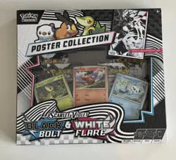 Pokemon Black Bolt & White Flare Unova Poster Collection - Trusted Seller 🤝 - Image 1