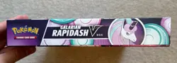Pokemon TCG Galarian Rapidash V Box Booster Promo Card Sealed - W/ S&M Era Pack! - Image 4