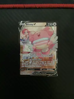 Pokemon TCG Blissey v Full Art Holo Card TG22/TG30 NM - Image 1