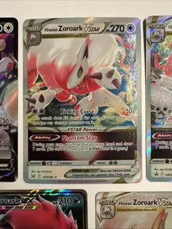 Pokemon ZOROARK 5 Card Lot ~ VStar Secret Rare GX V Hisuian - Image 5