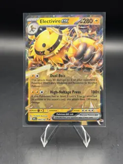 Pokemon TCG Electivire ex 69/182 - Destined Rivals EX Double Rare Holo Card NM - Image 1
