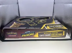 Pokemon TCG Detective Pikachu CAFE FIGURE Collection w/ Promo Card & 4 Booster. - Image 5