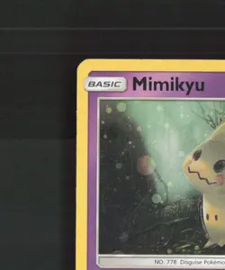 Mimikyu SM29 Sun & Moon Black Star Promo Holo Pokemon Card LP - Image 3