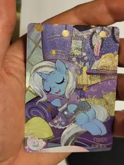 Kayou My little Pony CCG Card HY10-UR-012 Trixie Pajamas Mint - Image 5