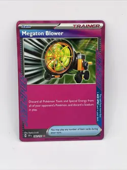 Megaton Blower 182/191 S&V Surging Sparks Ace Spec Holo Rare Pokemon Card - Image 1