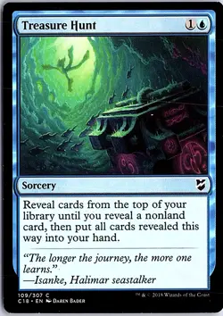 Treasure Hunt C Commander 2018 109 LP MTG - Image 1