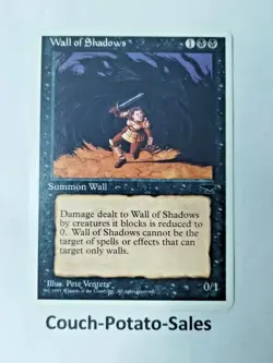 Mtg Wall Of Shadows - Chronicles - Uncirculated - Image 1