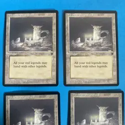 Mountain Stronghold NM Legends MTG Magic the Gathering playset - Image 2