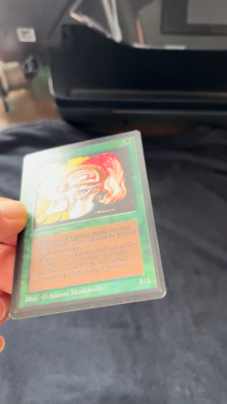 Magic the Gathering Llanowar Elves Beta NM - Image 2