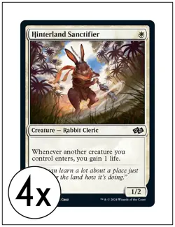 4x Hinterland Sanctifier, Magic the Gathering, MTG NM - Image 1