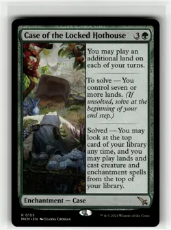 CASE OF THE LOCKED HOTHOUSE Murders at Karlov Manor #155 MKM(NM+)(MTG) - Image 1