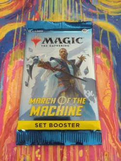 MTG: March of the Machine - 1x Set Booster Pack - Sealed - Image 1
