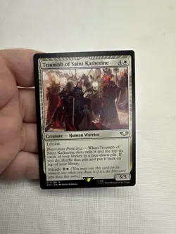 Triumph of Saint Katherine [Universes Beyond: Warhammer 40,000] Magic MTG - Image 1
