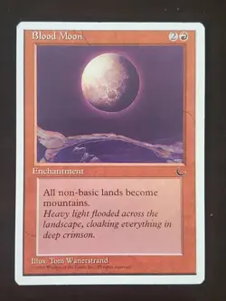 Magic the Gathering Chronicles 1995 Blood Moon - Image 1