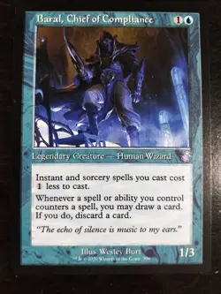 Baral Chief of Compliance Time Spiral Remastered Magic the Gathering MTG - Image 1