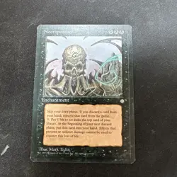 MTG Necropotence Ice Age Regular Rare - Image 2