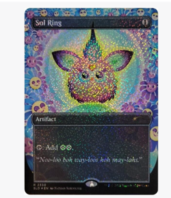 Sol Ring (2330) - Confetti Foil Secret Lair - Image 1