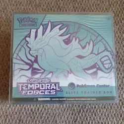 Pokemon TCG Temporal Forces Pokemon Center Elite Trainer Box ETB Walking Wake - Image 1