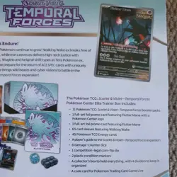 Pokemon TCG Temporal Forces Pokemon Center Elite Trainer Box ETB Walking Wake - Image 4