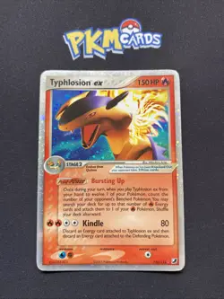 Pokemon TCG Typhlosion Unseen Forces 110/115 Holo Rare MP. - Image 1