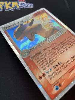 Pokemon TCG Typhlosion Unseen Forces 110/115 Holo Rare MP. - Image 3